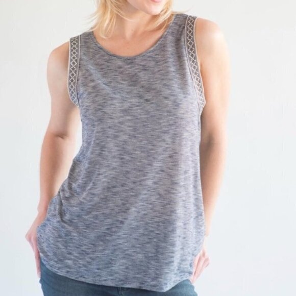ANTHROPOLOGIE W5 Burnout Top, sz M - Picture 1 of 5